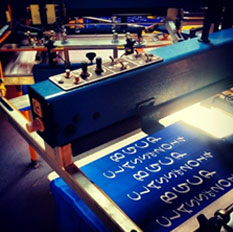 Custom Screen Printing for T-Shirts in Redwood City - New Wave Graphix

