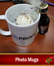 Holiday Gift Photo Mugs